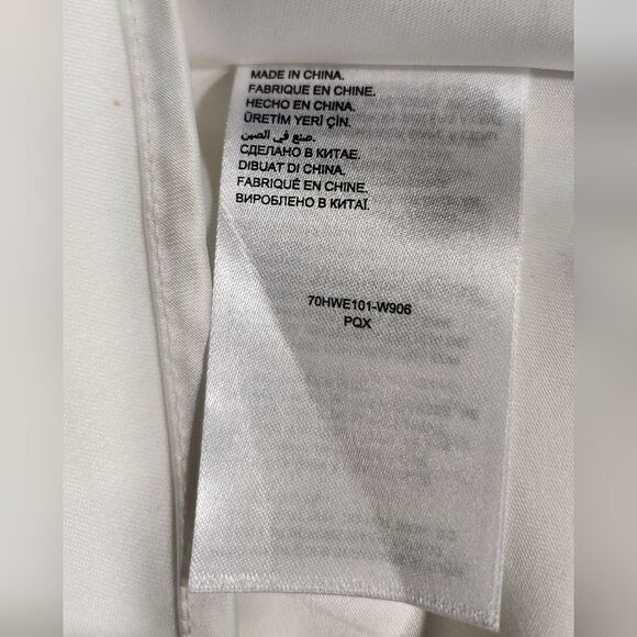 Bebe women's black and white textured sequin fit & flare mini cocktail dress 00 - Picture 13 of 15